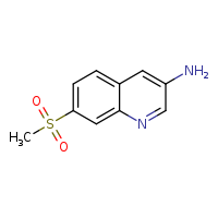 7-methanesulfonylquinolin-3-amine