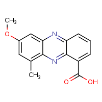 7-methoxy-9-methylphenazine-1-carboxylic acid