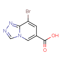 8-bromo-[1,2,4]triazolo[4,3-a]pyridine-6-carboxylic acid
