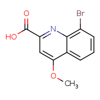 8-bromo-4-methoxyquinoline-2-carboxylic acid