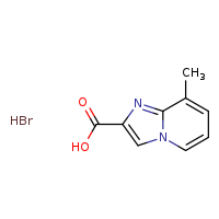 8-methylimidazo[1,2-a]pyridine-2-carboxylic acid hydrobromide