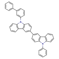 9-{[1,1'-biphenyl]-3-yl}-9'-phenyl-3,3'-bicarbazole