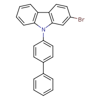 9-{[1,1'-biphenyl]-4-yl}-2-bromocarbazole