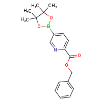 benzyl 5-(4,4,5,5-tetramethyl-1,3,2-dioxaborolan-2-yl)pyridine-2-carboxylate
