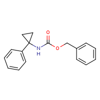 benzyl N-(1-phenylcyclopropyl)carbamate