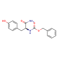 benzyl N-[(1S)-1-carbamoyl-2-(4-hydroxyphenyl)ethyl]carbamate