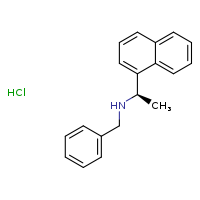 benzyl[(1R)-1-(naphthalen-1-yl)ethyl]amine hydrochloride