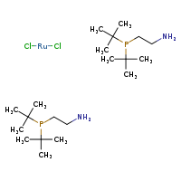 bis((2-aminoethyl)di-tert-butyl)phosphane); dichlororuthenium