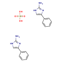 bis(4-phenyl-1H-imidazol-2-amine); sulfuric acid