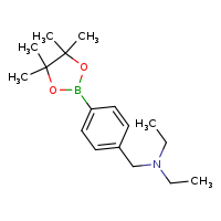 diethyl({[4-(4,4,5,5-tetramethyl-1,3,2-dioxaborolan-2-yl)phenyl]methyl})amine