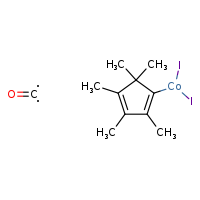 diiodo(2,3,4,5,5-pentamethylcyclopenta-1,3-dien-1-yl)cobalt; oxomethylidene