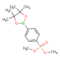 dimethyl 4-(4,4,5,5-tetramethyl-1,3,2-dioxaborolan-2-yl)phenylphosphonate