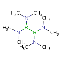 dimethyl[1,2,2-tris(dimethylamino)diboran-1-yl]amine