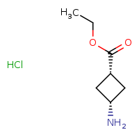 ethyl (1s,3s)-3-aminocyclobutane-1-carboxylate hydrochloride