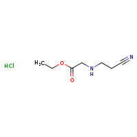 ethyl 2-[(2-cyanoethyl)amino]acetate hydrochloride