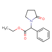 ethyl 2-(2-oxopyrrolidin-1-yl)-2-phenylacetate