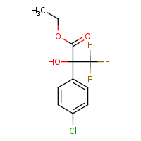 ethyl 2-(4-chlorophenyl)-3,3,3-trifluoro-2-hydroxypropanoate