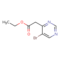 ethyl 2-(5-bromopyrimidin-4-yl)acetate