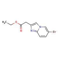 ethyl 2-{6-bromoimidazo[1,2-a]pyridin-2-yl}acetate