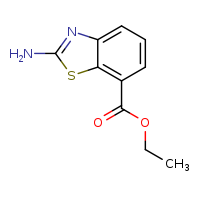 ethyl 2-amino-1,3-benzothiazole-7-carboxylate