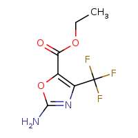 ethyl 2-amino-4-(trifluoromethyl)-1,3-oxazole-5-carboxylate
