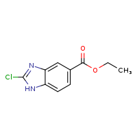 ethyl 2-chloro-1H-1,3-benzodiazole-5-carboxylate