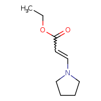 ethyl (2E)-3-(pyrrolidin-1-yl)prop-2-enoate