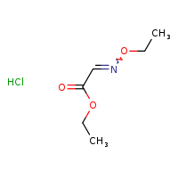 ethyl 2-(ethoxyimino)acetate hydrochloride
