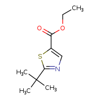 ethyl 2-tert-butyl-1,3-thiazole-5-carboxylate