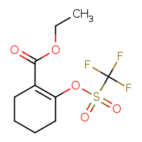 ethyl 2-(trifluoromethanesulfonyloxy)cyclohex-1-ene-1-carboxylate