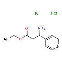 ethyl 3-amino-3-(pyridin-4-yl)propanoate dihydrochloride