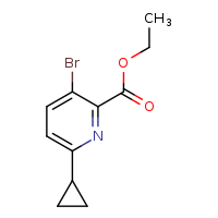 ethyl 3-bromo-6-cyclopropylpyridine-2-carboxylate
