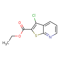 ethyl 3-chlorothieno[2,3-b]pyridine-2-carboxylate