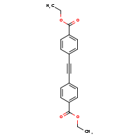 ethyl 4-{2-[4-(ethoxycarbonyl)phenyl]ethynyl}benzoate