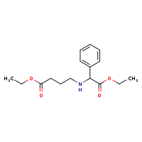ethyl 4-[(2-ethoxy-2-oxo-1-phenylethyl)amino]butanoate