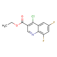ethyl 4-chloro-6,8-difluoroquinoline-3-carboxylate