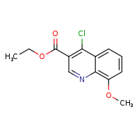 ethyl 4-chloro-8-methoxyquinoline-3-carboxylate