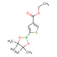 ethyl 5-(4,4,5,5-tetramethyl-1,3,2-dioxaborolan-2-yl)thiophene-3-carboxylate