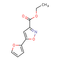ethyl 5-(furan-2-yl)-1,2-oxazole-3-carboxylate
