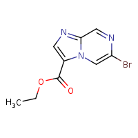 ethyl 6-bromoimidazo[1,2-a]pyrazine-3-carboxylate