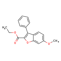 ethyl 6-methoxy-3-phenyl-1-benzofuran-2-carboxylate