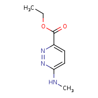 ethyl 6-(methylamino)pyridazine-3-carboxylate