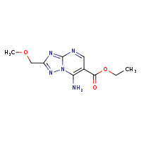 ethyl 7-amino-2-(methoxymethyl)-[1,2,4]triazolo[1,5-a]pyrimidine-6-carboxylate