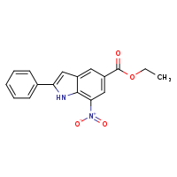 ethyl 7-nitro-2-phenyl-1H-indole-5-carboxylate