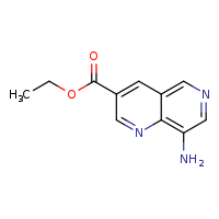 ethyl 8-amino-1,6-naphthyridine-3-carboxylate