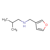 (furan-3-ylmethyl)(2-methylpropyl)amine