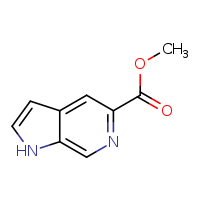 methyl 1H-pyrrolo[2,3-c]pyridine-5-carboxylate