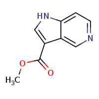 methyl 1H-pyrrolo[3,2-c]pyridine-3-carboxylate