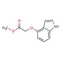 methyl 2-(1H-indol-4-yloxy)acetate