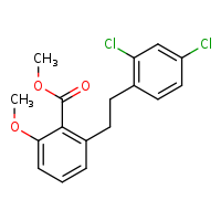 methyl 2-[2-(2,4-dichlorophenyl)ethyl]-6-methoxybenzoate